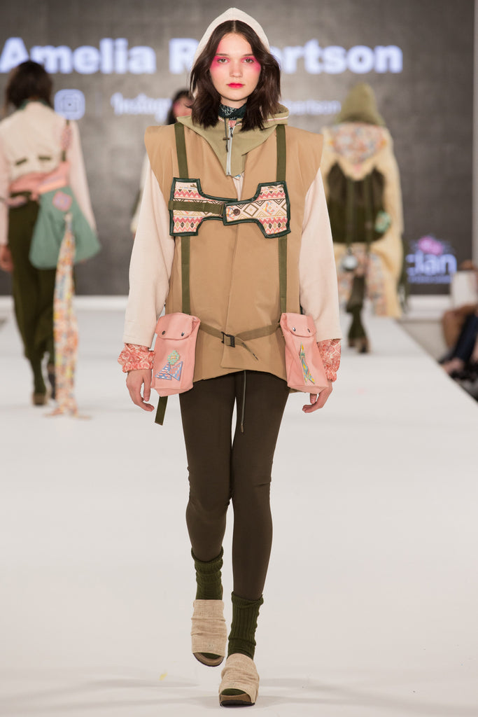 Graduate Fashion Week 2017: University of Central Lancashire UCLan Amelia Robertson - Erebus