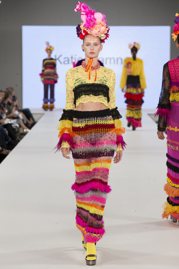 Graduate Fashion Week 2017: University of Creative Arts Rochester Katie Hamnett - Erebus