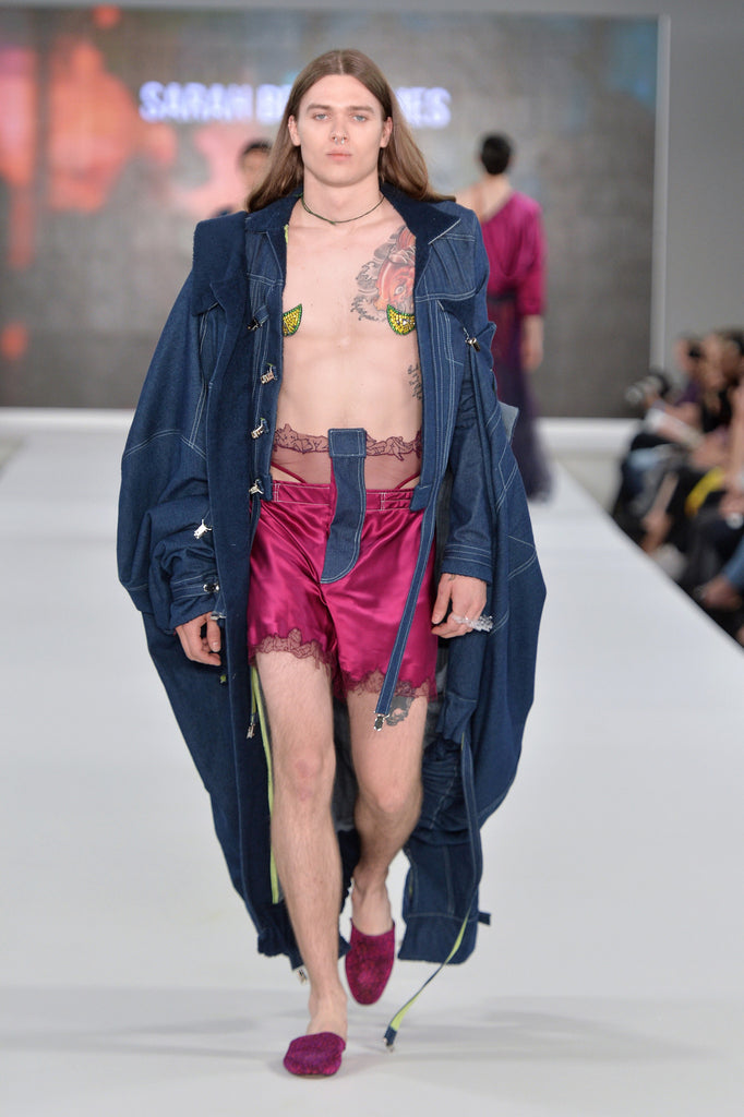 Graduate Fashion Week 2017: Edinburgh College of Art Sarah Bell Jones - Erebus