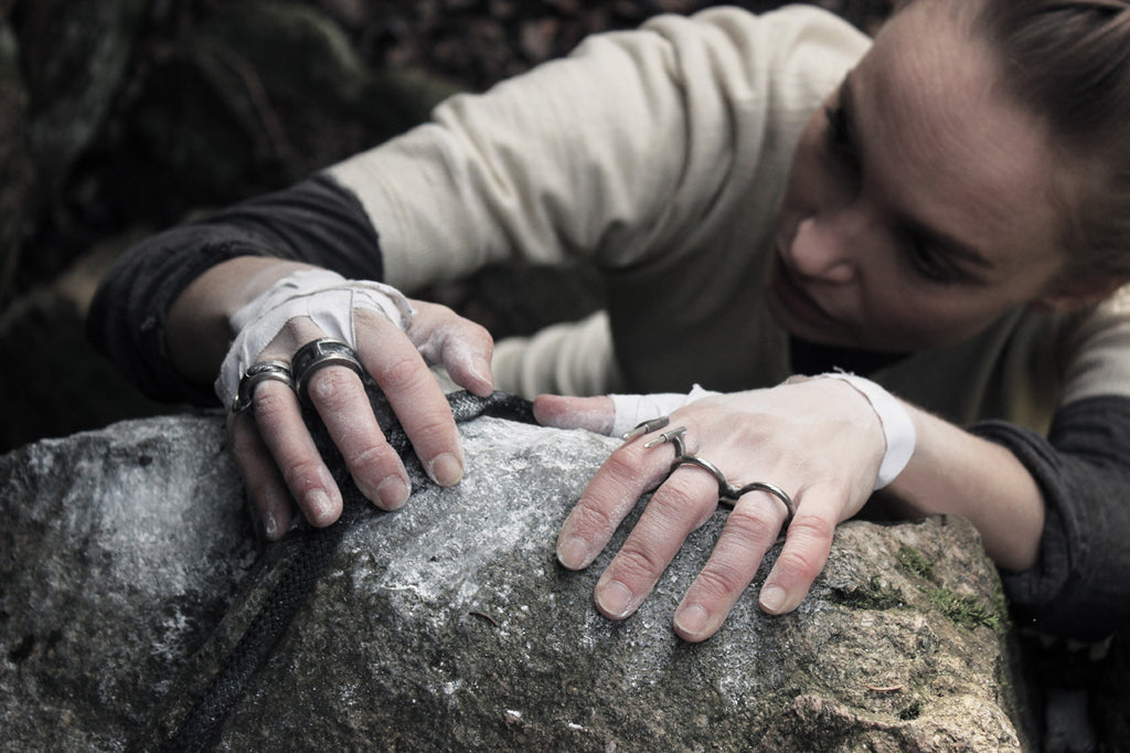 Emerging avant-garde silver jewellery brand Draug Alpinism Autumn Winter 2017 collection - Erebus