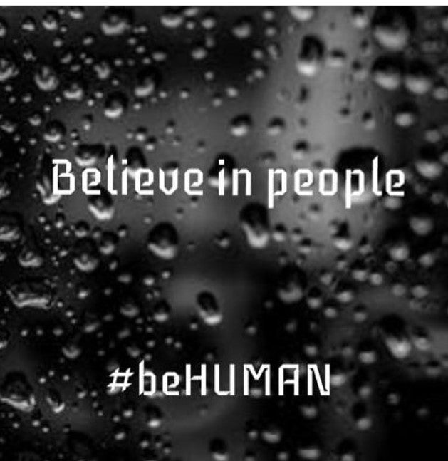 Introduction of #beHUMAN by Saša Maksimiljanović and Šime Eškinje which invites us to become aware and try to become better people at Erebus