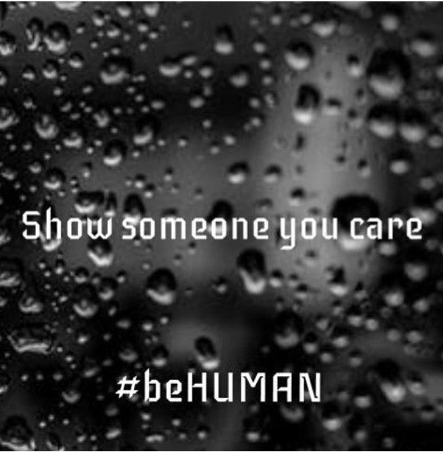 Introduction of #beHUMAN by Saša Maksimiljanović and Šime Eškinje which invites us to become aware and try to become better people at Erebus