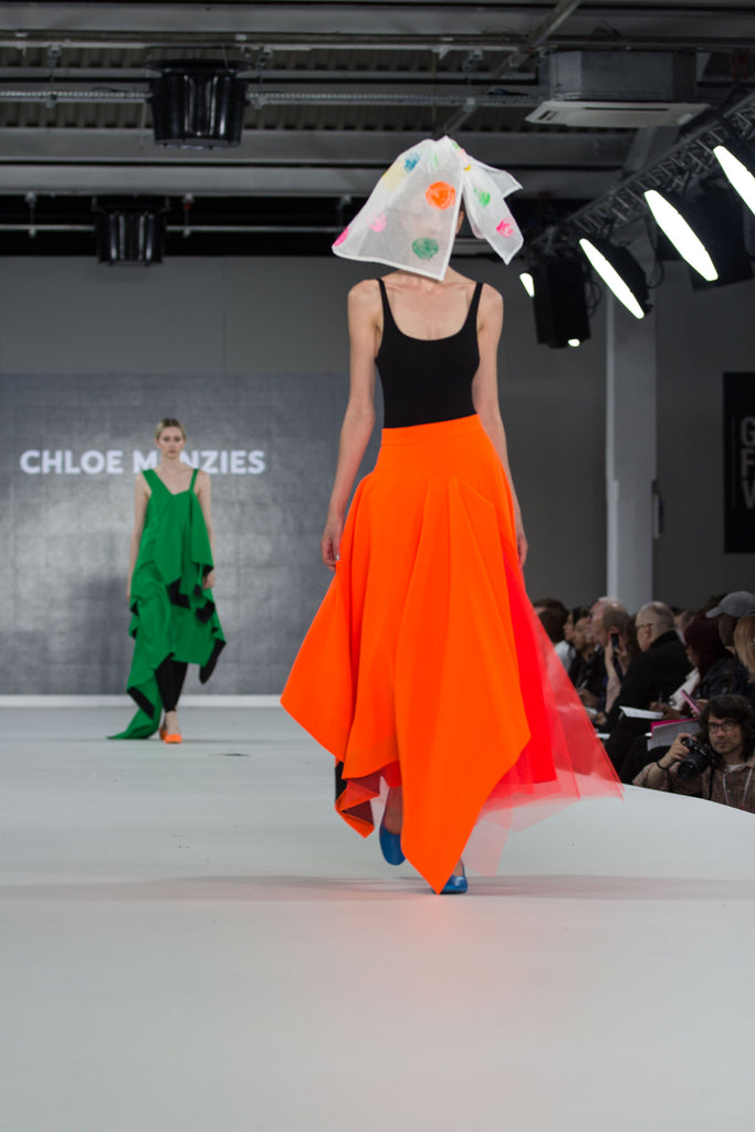 Graduate Fashion Week 2017: Ravensbourne Chloe Menzies Photo by Claire Mcintyre - Erebus