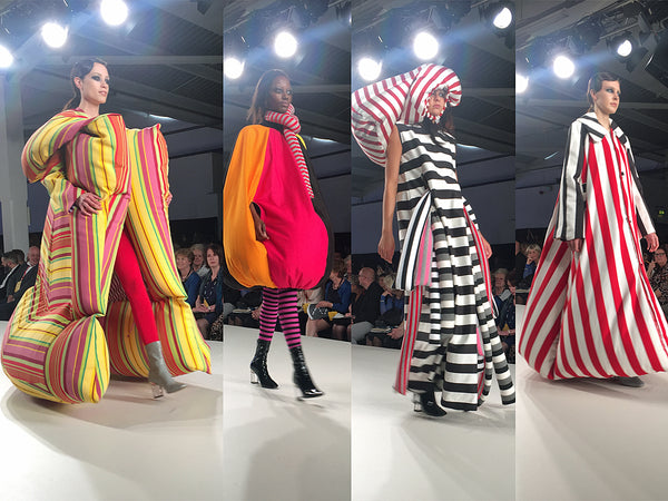 University of Creative Arts UCA Epsom Graduate Fashion Week Ramlah Wraich - Erebus