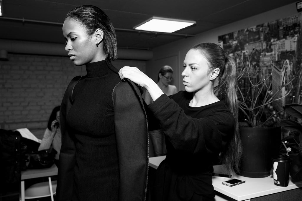 Backstage: DZHUS Tectonic at Ukrainian Fashion Week - Erebus