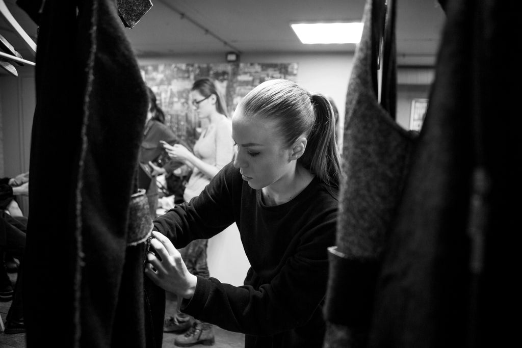 Backstage: DZHUS Tectonic at Ukrainian Fashion Week - Erebus