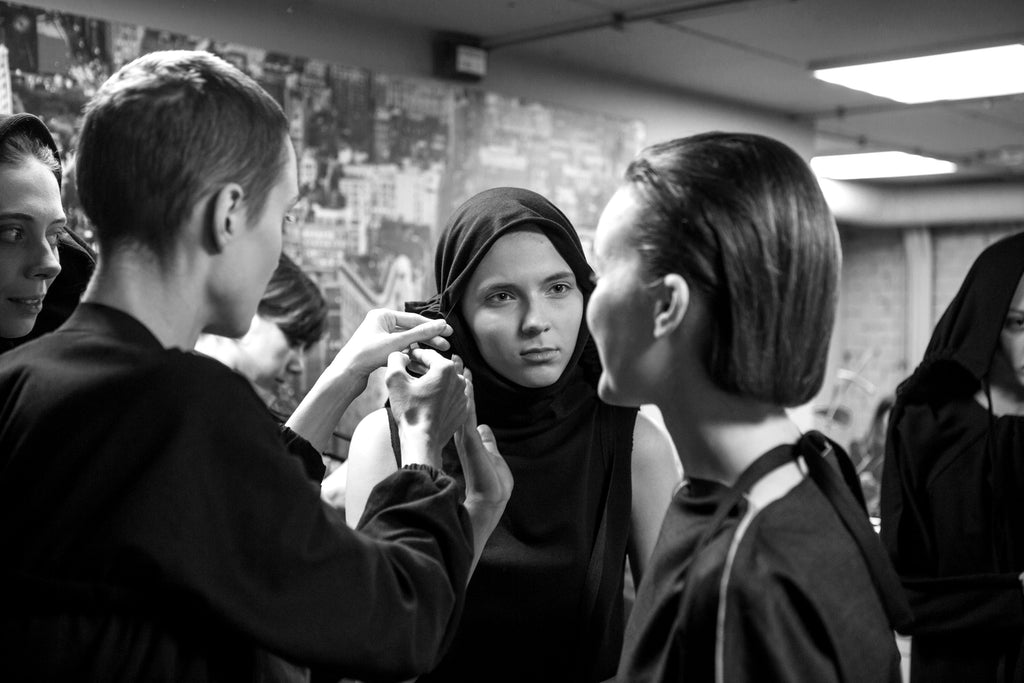 Backstage: DZHUS Tectonic at Ukrainian Fashion Week - Erebus