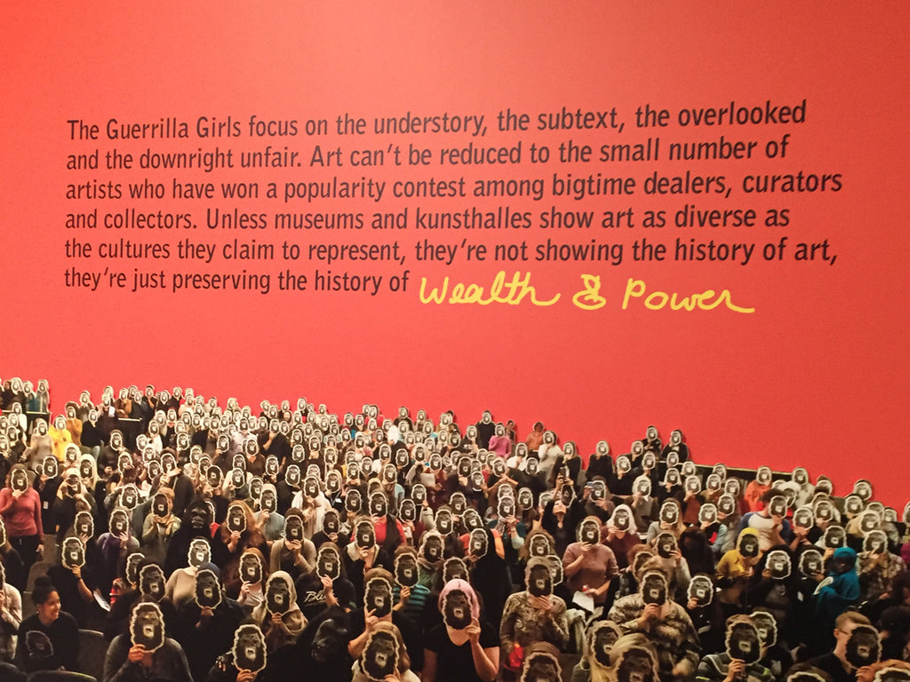 Guerrilla Girls Exhibit at the Whitechapel Gallery - Erebus