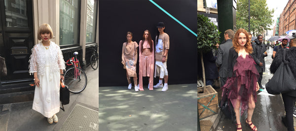 Street Style: London Fashion Week SS16 soft and feminine