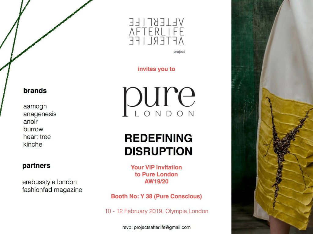 Afterlife Projects at Pure London February 2019
