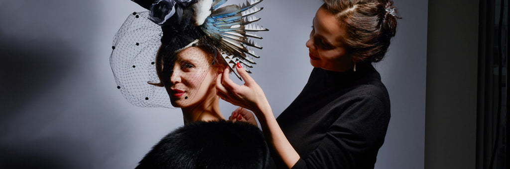 Shop emerging milliner Valeria Agostini - Erebus