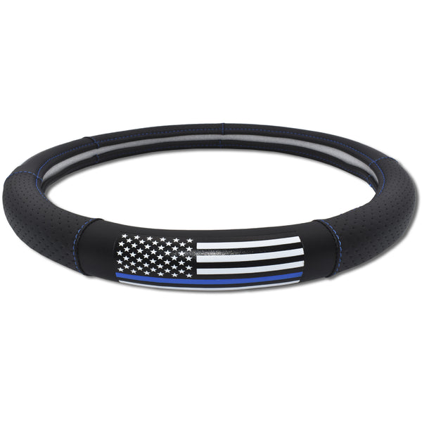 Thin Blue Line Steering Wheel Cover