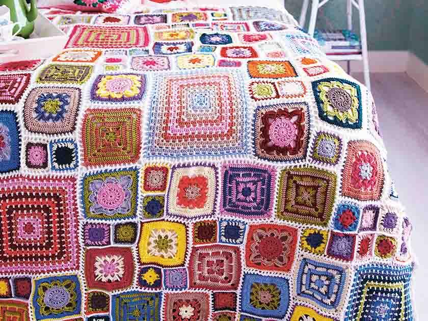 Happily Ever After Granny Square Blanket CrochetALong