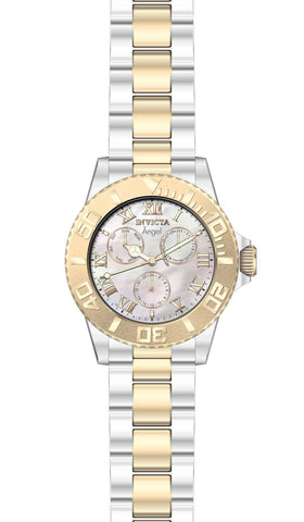 Invicta Women's 17527 Angel Quartz Chronograph White Dial Watch