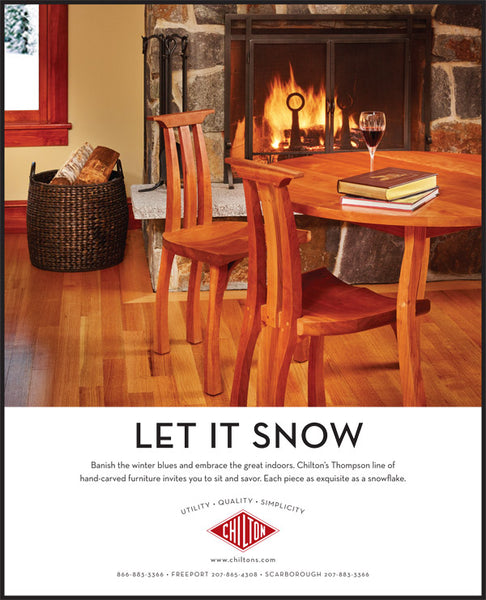 Chilton Furniture - Let it Snow - print ad