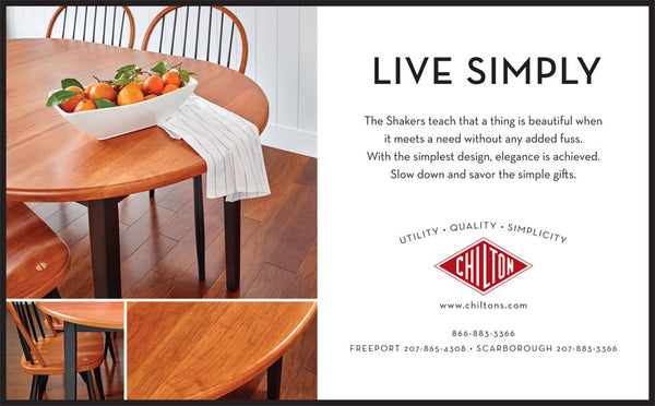 Chilton Furniture - Live Simply - print ad