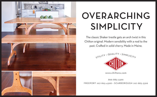 Chilton Furniture - Overarching Simplicity - print ad