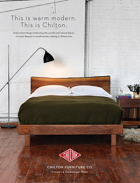 Chilton Furniture - This is warm modern.
