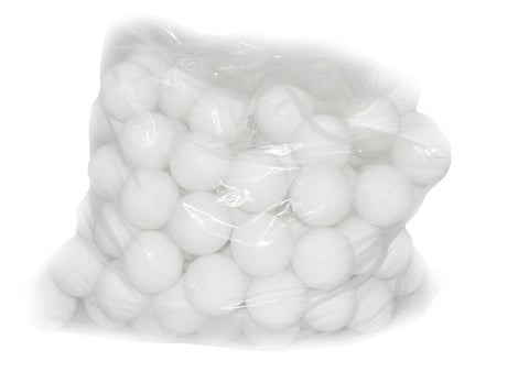 Large Clear Bag Of White Ping Pong Balls
