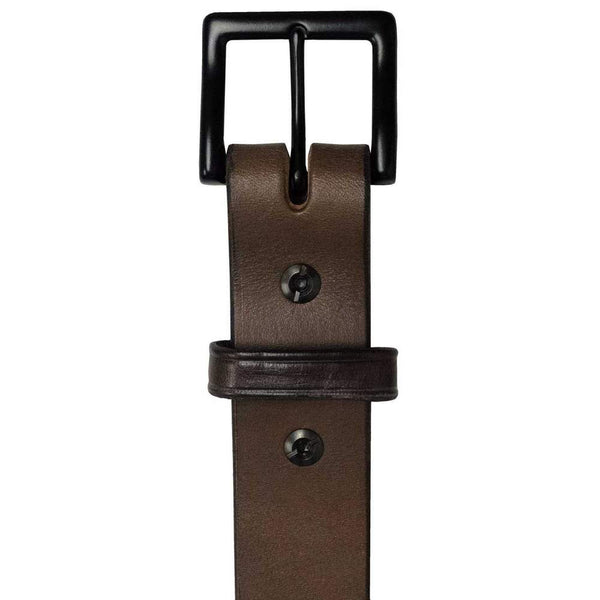 WOLFANT Heavy Duty Full Grain Leather Belt for Men,1/4 Thick Italian Real Solid Leather Utility Work Belt 