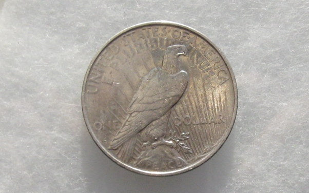 1927-D Peace Dollar MS-60 | Of Coins & Crystals