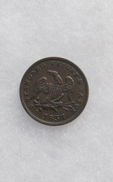 HT-73 Half Cent Token XF-45 | Of Coins & Crystals