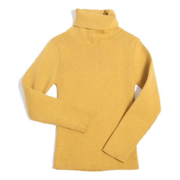 TIA CIBANI KIDS - Slim Fit Ribbed Turtleneck