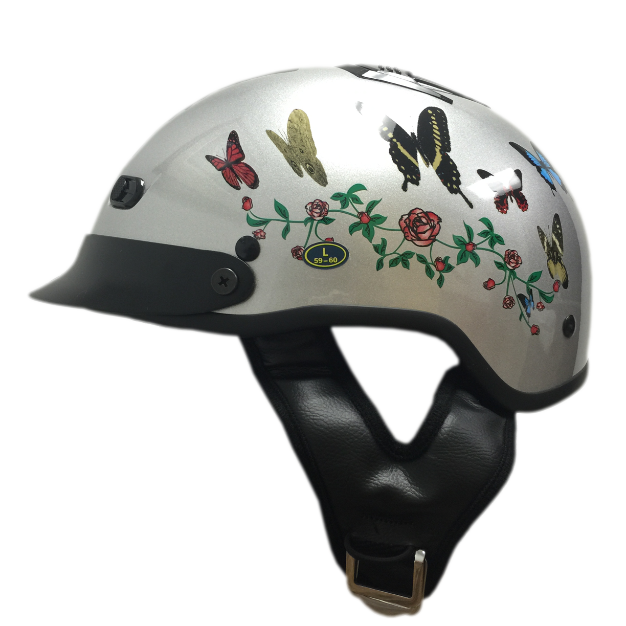 vented half helmet