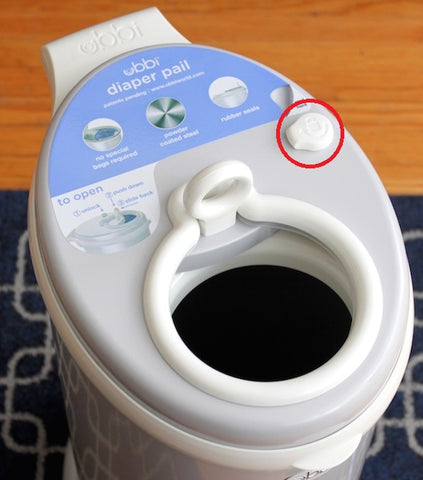 ubbi diaper pail child safety
