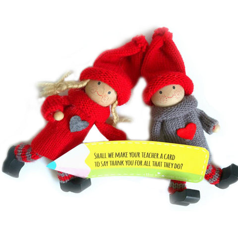 Kindness Elves with Pencil