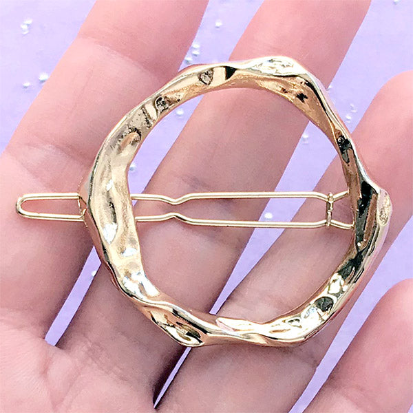 round hair clip