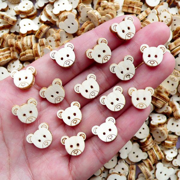 teddy bear buttons