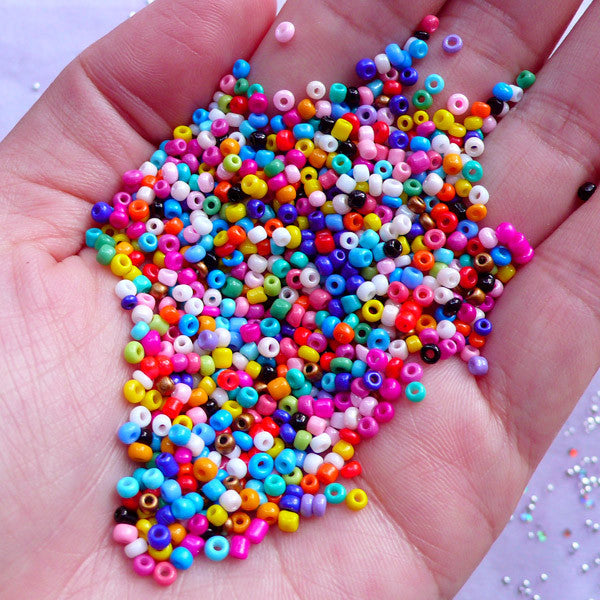 small glass beads