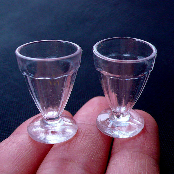 tiny glass cups