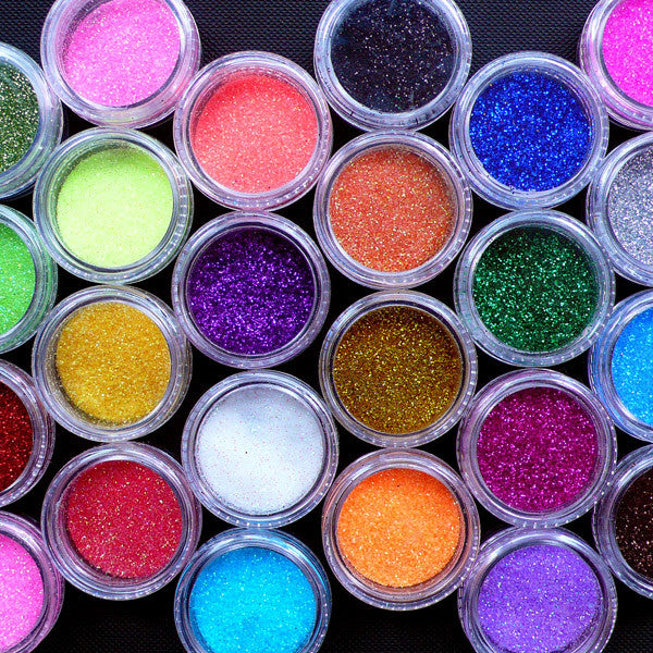 noorden het dossier Groot Craft Glitter Powder Assortment | Fine Loose Glitter for Nail Art Deco |  MiniatureSweet | Kawaii Resin Crafts | Decoden Cabochons Supplies | Jewelry  Making
