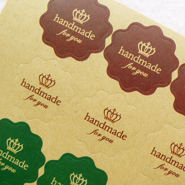 kraft paper stickers