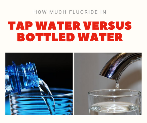 How much Fluoride In Tap Water VS In Bottled Water