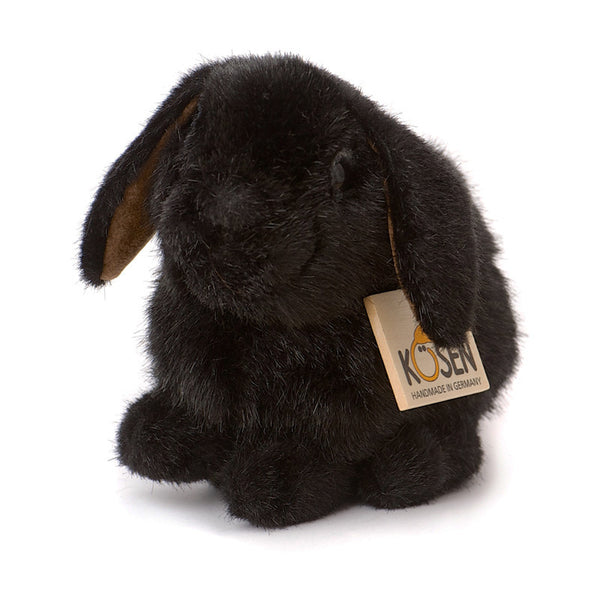 black plush bunny