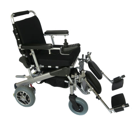 可折疊及可調式的腿托配件 (適用於電動輪椅)