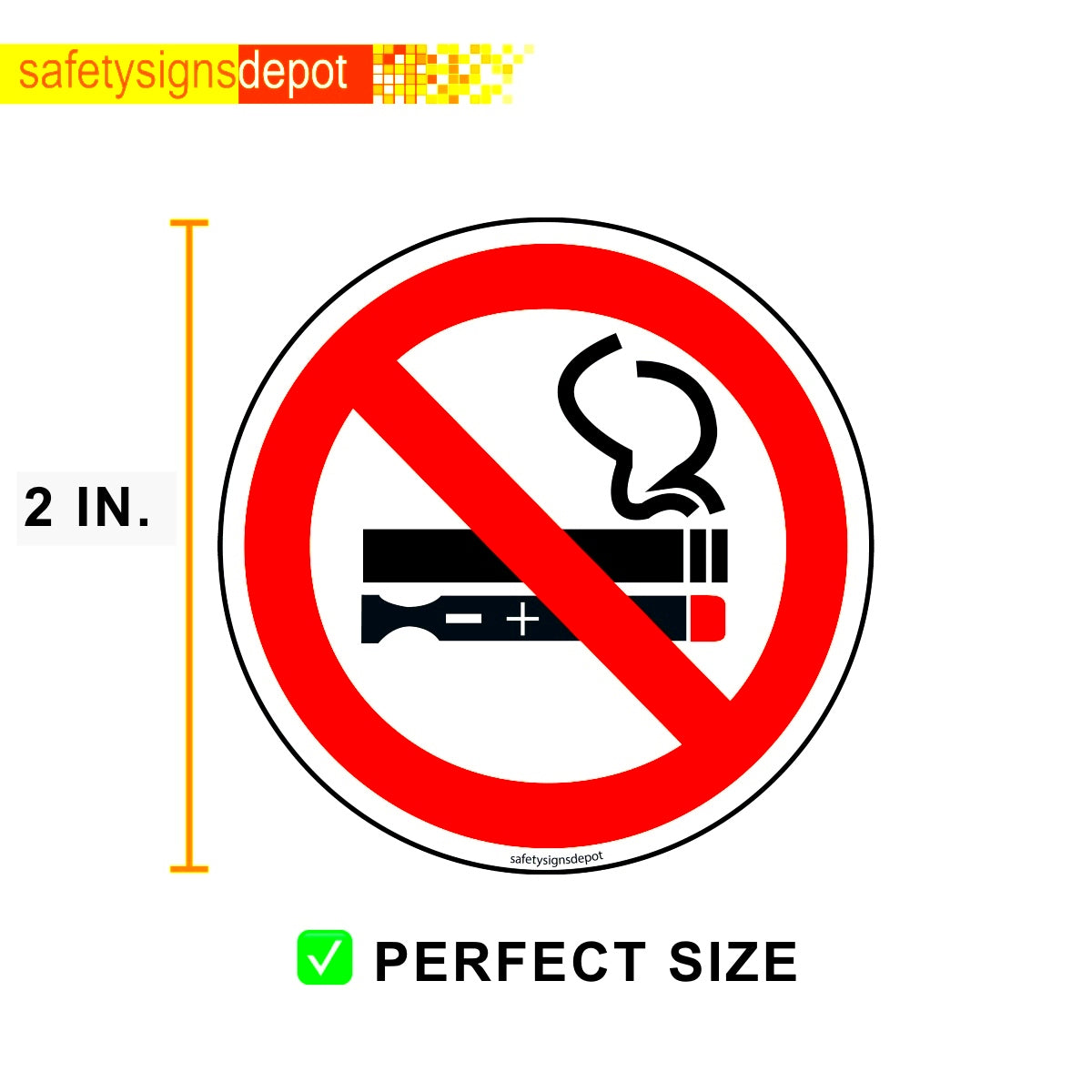 Paper No Smoking Sticker Decal Window Sign Graphic Bin Car Safety Bumper Stickers Pe 
