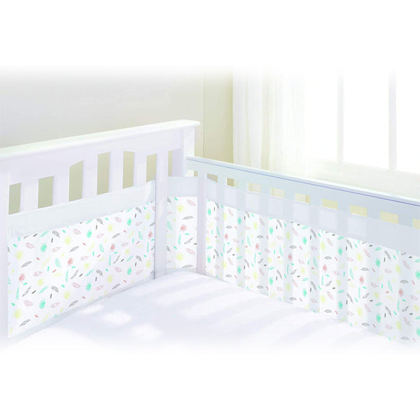 breathable baby crib mesh liner