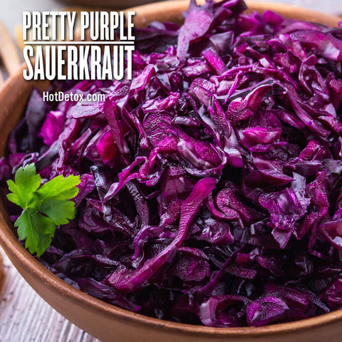 Julie Daniluk Pretty Purple Sauerkraut