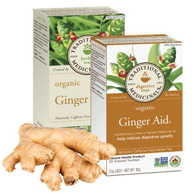 Traditional Medicinals - Organic Ginger Aid Tea 