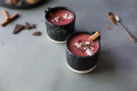 vegan Red Velvet Hot Chocolate recipe The Green Life