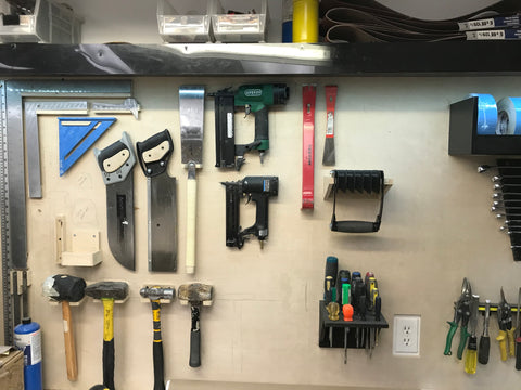 Shadow board tool wall equipment 