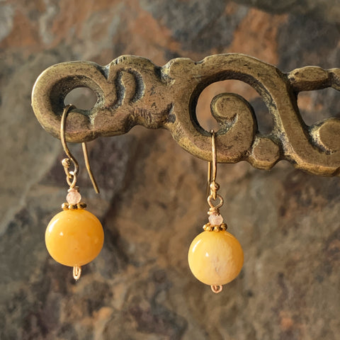 Yellow Jade Sphere
