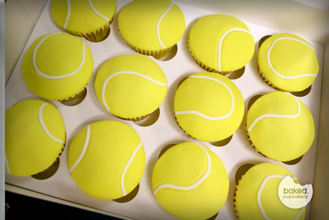 Tennis Team Banquet Cupcakes