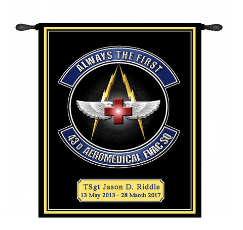 custom military tapestry