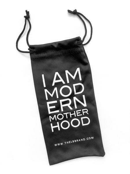 I AM MODERN MOTHERHOOD® GREIGE ROUND SUNGLASSES