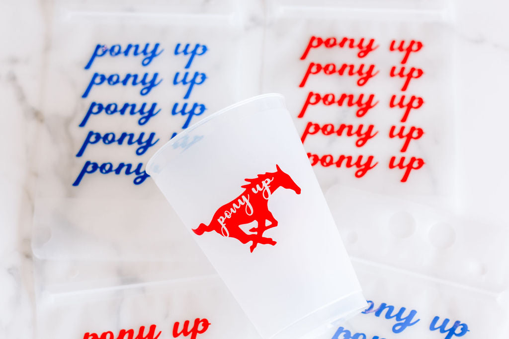 Pony Up Frost Flex Cups Hello Harper
